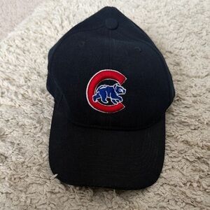 Black Chicago Cubs adjustable Baseball Cap